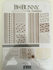 BoBunny – Foil Transfer – Accents – Copper- New