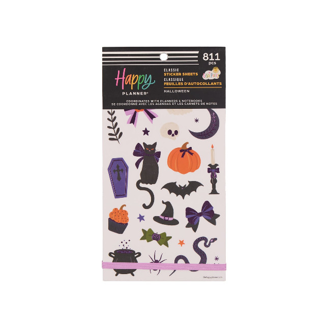 The Happy Planner- Halloween Vibes Value Stickers