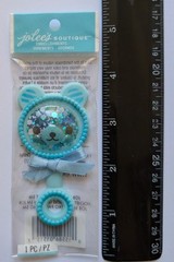 Jolee’s Blue Baby Boy Rattle Small Pack Scrapbooking Embellishment