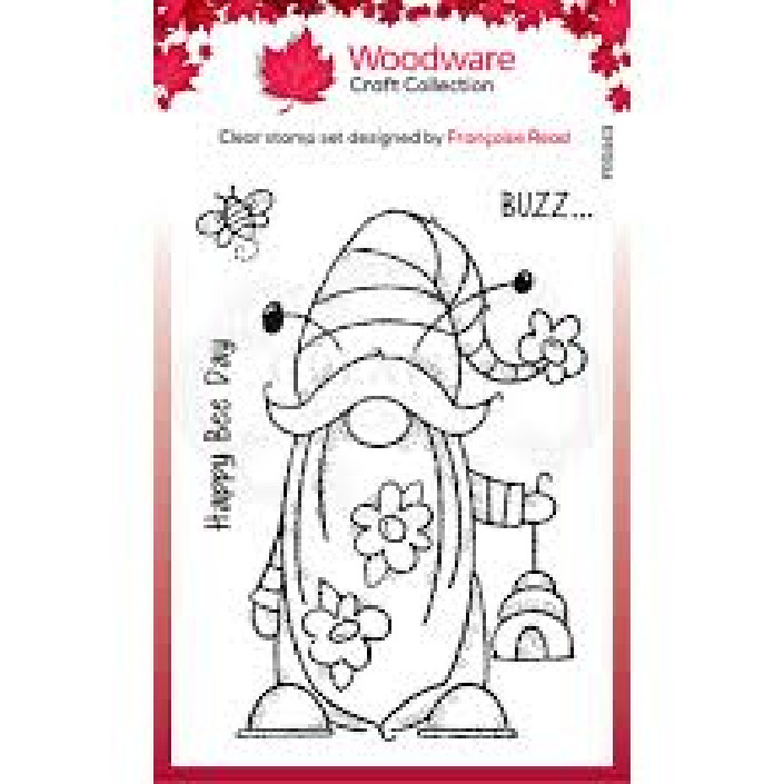 Woodware Craft – Acrylic Clear Stamp – BE GNOME