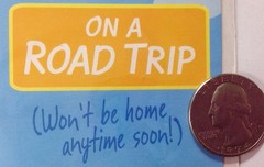 ROAD TRIP PAGE HANGER(2pc)Karen Foster•Vacation•Getaway•Holiday •Disneyland•Trip