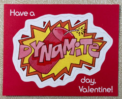 1980s Valentine Stickers Fun Sayings -You Choose- 5″ x 4” Vintage