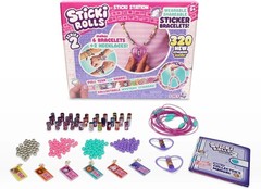 STICKI Rolls Sticki Station – the Original Wearable Shareable Sticker Jewelry Ki
