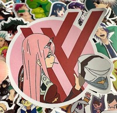 50pcs ANIME mix stickers, TV Show, Japanese, Anime, party favors, crafts