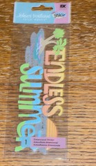 RARE! Jolees Endless Summer Title Sun Ocean Sea Tropical Beach Vacation Stickers