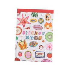Girl’s Korean Sticker Book – Food and Daily Life Theme – 1300+ Unknown Moment