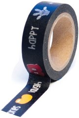 Brand New Queen & Co. Trendy Tape 15mmX10yd-Icons Magic Brand New