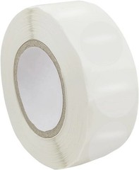 1000Pcs 1Inch Clear Package Seal Stickers Round Envelope Seals Wafer Seal Labels