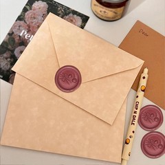 50 Pcs Red Wax Seal Stickers – Tulip Wedding Invitation Envelope Bow Seal Sti…