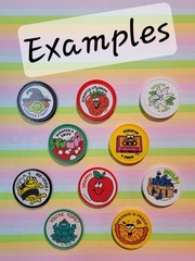 Magnetic Scratch ‘N Sniff Sticker Holders Trend / Everything Smells – Retro 80’s