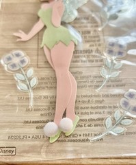 *New* Disney Tinker Bell Glitter Wings Flowers 3D Sticker Collage Scrapbook