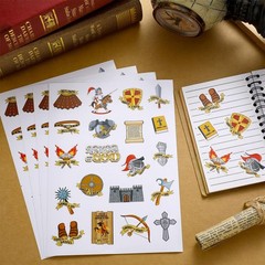 500 Pcs Armor of God Stickers – Bible Verse Religious Knight Medieval Art Crafts
