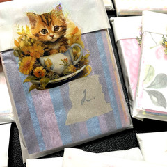 15pc SPRING paper scrap pack 3″x4″ cuts scrapbook paper collage junk journal art