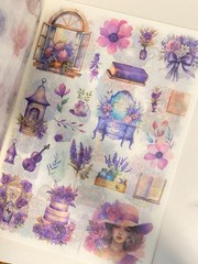 6.5″ x 9″ Scrapbook & Paper Crafting Stickers – 2 Bks- 24 Pgs/Book