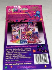 Lisa Frank Vintage Halloween 72 Sticker Pack Skeletons, Multiple Sheets NOS