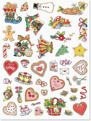 Year-Round Holidays Sticker Variety Pack – 6 Sheets, 202 Assorted Stickers