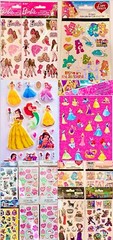 400 Sticker Set LION KING, TOY STORY, FROZEN, TROLLS, MICKEY, DISNEY JR THEMED