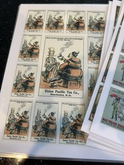 Large Junk Journal Material Victorian Advertising uncut laminated Ephemera