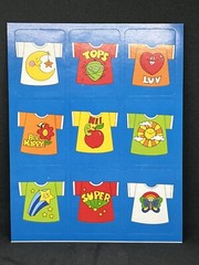Vintage CTP Sticker Sheet T-shirt graphics – 2 Vtg Sheets – 1980’s RARE