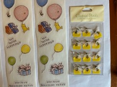 Winnie The Pooh Theme Scrapbooking Stickers