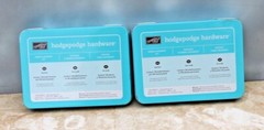 Lot of 2 Stampin’ Up! Hodgepodge Hardware Tin Box, Empty FREE SHIPPING!