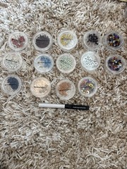 Huge Scrapbooking Crafting Lot Punches Cutters Scissors School Teacher Stamps