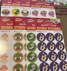 Trend Enterprises Let’s Go Camping Sticker Book RARE & 16 Sticker Sheets