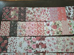 100pc Watercolor EPH Paper Pack Red