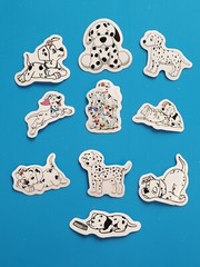 101 Dalmatians Scrapbooking Stickers Disney 10 X Vinyl Sticker May249b