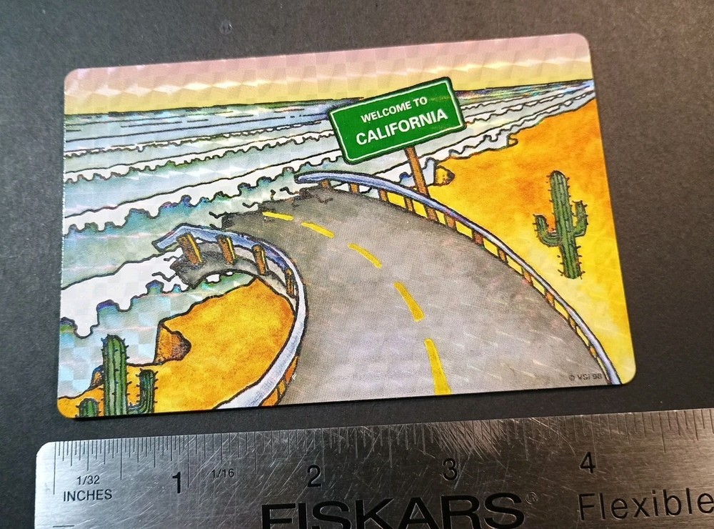 Vintage Stickers Y2K Prism Vending Machine Sticker Apocalypse California Humor