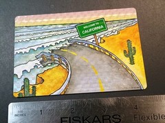 Vintage Stickers Y2K Prism Vending Machine Sticker Apocalypse California Humor