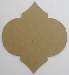 {4} *DIAMOND NOTES* Style 11 – Labels / Mat Frames – Bare Chipboard Die Cuts