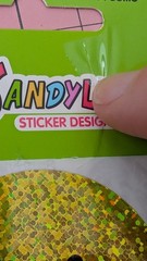 Vintage Sandylion Stickers Large Smiley Faces Yellow New In Package