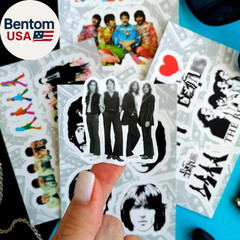 35 Pcs the Beatle Stickers for Adults, the Beatle Gifts, the Beatle Memorabilia