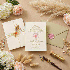 60 Pcs Wax Seal Stickers, Self-Adhesive Envelope Seal Stickers for Wedding Invit