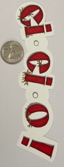 ON THE FARM Die-Cut Set(4pc) MME•Frame•Barn Doors•Hay •ei*ei*o•Animals•Fence•