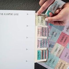DiverseBee Laminated Bible Tabs – 84 Piece Set for Bible Study & Journaling