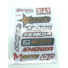 Assorted Stickers Decal Graphic Sheet (1128)X