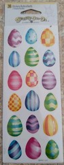 NEW Stickety-Doo-Da EASTER EGG American Greetings Stickers 2 Sheets,36 stickers