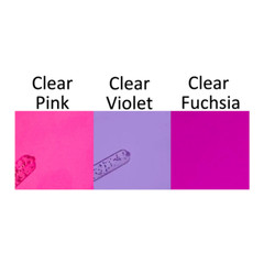 Pink See Through Circle Stickers! – Choose a Size!