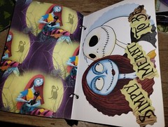 A Nightmare Before Christmas Junk Journal Scrapbook USA Seller