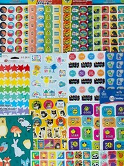500 STICKER Set 🦄 Sandylion Hallmark Crafters Corner American Greetings