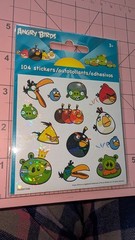 Sandylion Angry Birds Stickers New In Package 2011