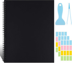 Reusable Sticker Book Collecting Album Sticker Collection Storage Book for Adult