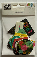 Simple Stories SN@P Carpe Diem Clips-Journaling or Scrapbooking
