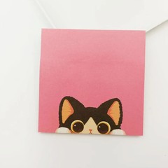 50 Sheets Student Sticky Notes Paper Cute Animal Memo Notes Cartoon N Times Memo
