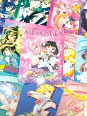 Sailor Moon #2, 20 pcs, stickers, waterproof, kawaii, Character