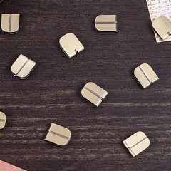 60Pcs/Box Book Edge Protectors Antique Bronze Clip Hardware Corner Covers Met…