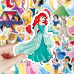 DISNEY 50pcs DREAMY PRINCESSES STICKER SET-Little girls of all ages love them.