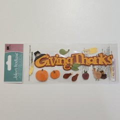 Jolee’s Boutique Fall/Autumn/Thanksgiving/Halloween Dimensional Stickers